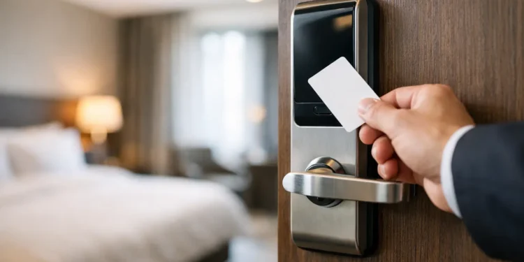 Jak wybrać zamek elektroniczny do hotelu