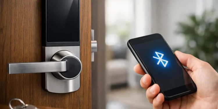 Zamek Bluetooth do drzwi wejściowych - czy warto?