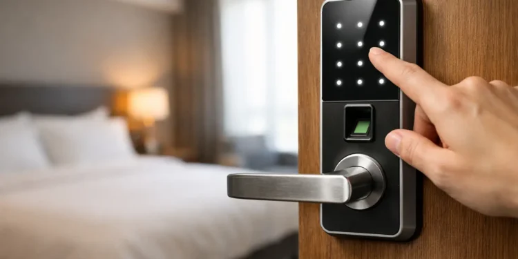 Jak działa zamek szyfrowy hotelowy?