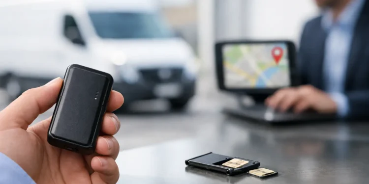 Czy lokalizator GPS wymaga karty SIM w firmie?