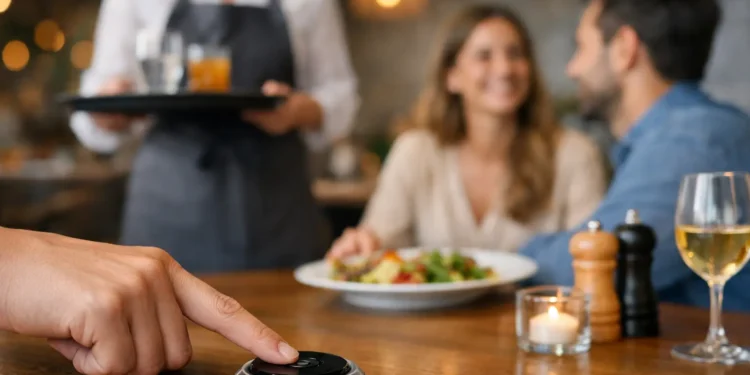 Jak działa przycisk przywoławczy w restauracji?