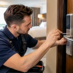 Serwis zamków hotelowych bez przestojów
