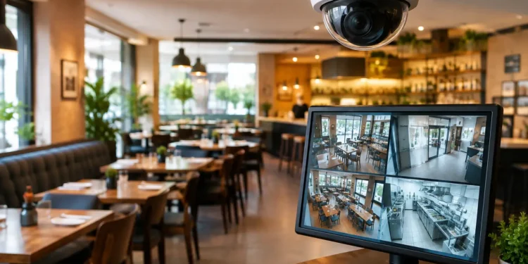 Ile kamer potrzebuje restauracja? Plan monitoringu
