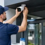 Jak zainstalować kamerę przy wejściu w obiekcie